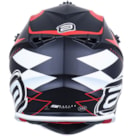 Capacete ASW R3 Victorious - Preto Branco Vermelho