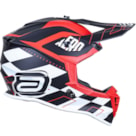 Capacete ASW R3 Victorious - Preto Branco Vermelho