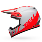 Capacete Bell MX-9 Mips Dash - Cinza Vermelho Preto