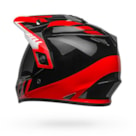 Capacete Bell MX9 Adventure Mips Dash - Preto Vermelho Branco