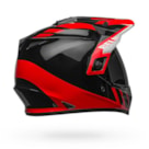 Capacete Bell MX9 Adventure Mips Dash - Preto Vermelho Branco