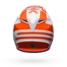 Capacete Bell MX9 Mips Disrupt - Branco Laranja