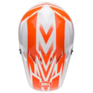 Capacete Bell MX9 Mips Disrupt - Branco Laranja