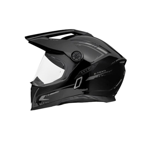 Capacete Bieffe B-Trail Authentic Preto Grafite
