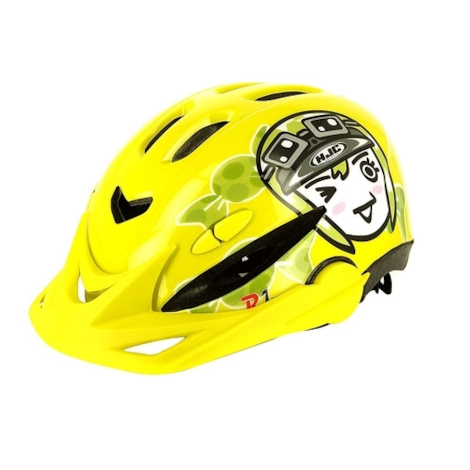 Capacete Bike HJC Infantil R1 - Amarelo