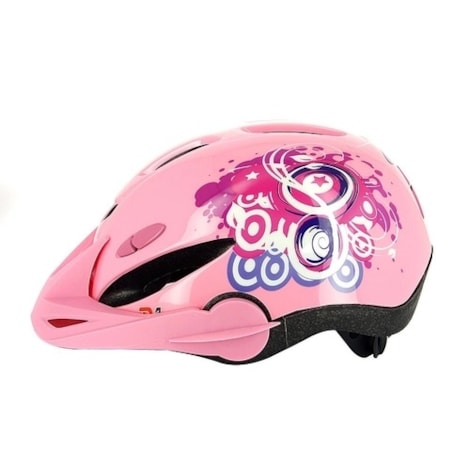 Segunda imagem do produto Capacete Bike HJC Infantil R1 - Rosa