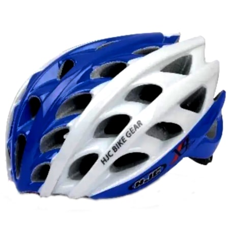 Capacete Bike HJC X4 - Azul Branco