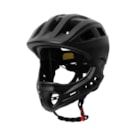 Capacete Bike Infantil Army C/ Queixeira - Preto Fosco