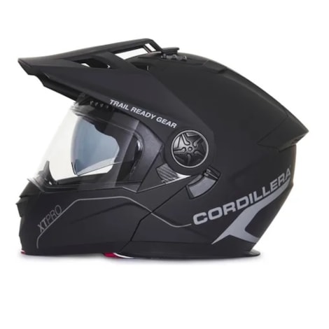 Capacete Cordillera Xtpro Preto Fosco