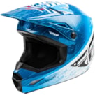 Capacete Fly Kinetic K120 - Azul Branco