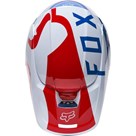 Capacete Fox V1 Mips Skew - Branco/Vermelho/Azul
