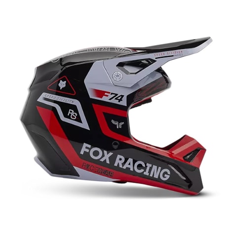 Capacete Fox V1 Race Spec Vermelho