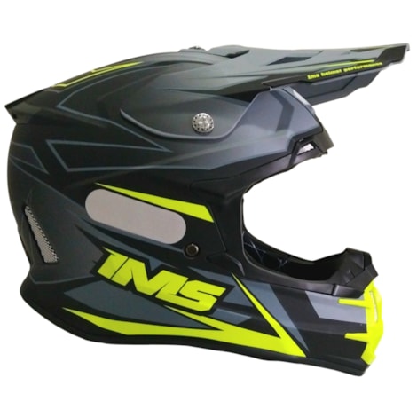 Capacete IMS Evo - Cinza Flúor