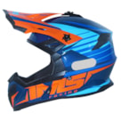 Capacete IMS Extreme - Azul Laranja