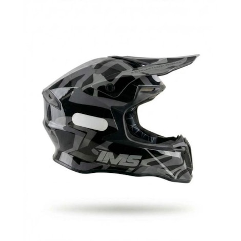 Capacete IMS Revo Edge Preto Cinza