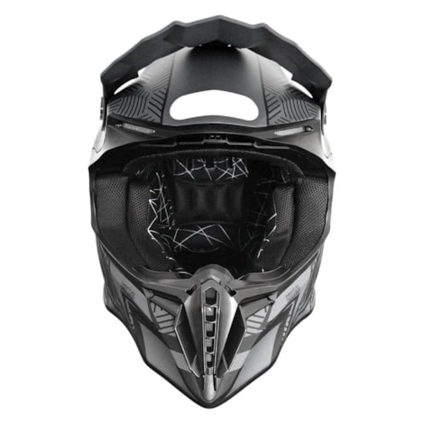 Segunda imagem do produto Capacete IMS Revo Preto Fosco Cinza