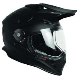 Segunda imagem do produto Capacete Just1 J34 - Preto Fosco