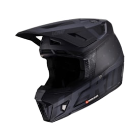 Segunda imagem do produto Capacete Leatt 7.5 C/ Óculos Preto