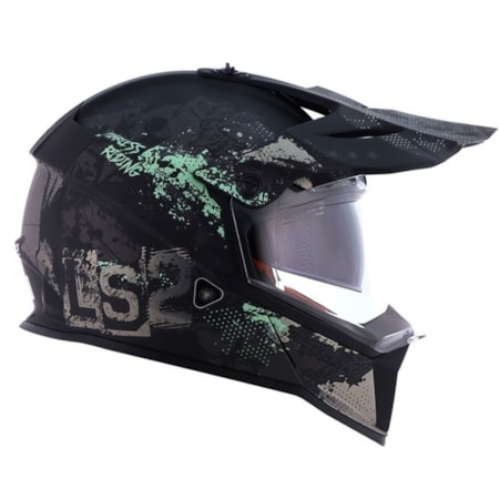 Segunda imagem do produto Capacete LS2 MX436 Pioneer Evo Fearless