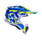 Capacete LS2 MX700 Subverter Evo Nimble - Branco Azul Amarelo