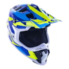 Capacete LS2 MX700 Subverter Evo Nimble - Branco Azul Amarelo