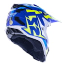 Capacete LS2 MX700 Subverter Evo Nimble - Branco Azul Amarelo