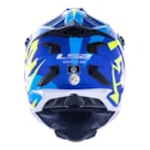 Capacete LS2 MX700 Subverter Evo Nimble - Branco Azul Amarelo