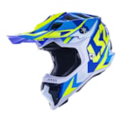 Capacete LS2 MX700 Subverter Evo Nimble - Branco Azul Amarelo