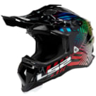 Capacete LS2 MX700 Subverter Evo Super Collider - Preto