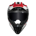 Capacete LS2 MX702 Pioneer II Namib Branco Azul Vermelho