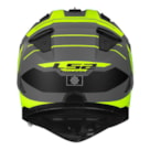 Capacete LS2 MX702 Pioneer II Namib - Cinza Fosco Amarelo Flúor