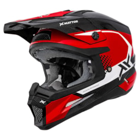 Capacete Mattos Racing Echoes 26 Vermelho