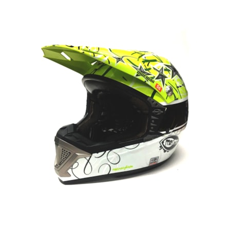 Capacete Mormaii Origin - Branco Verde