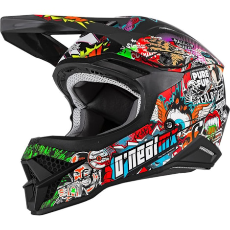 Capacete ONEAL 3series Crank 2.0 - Multi