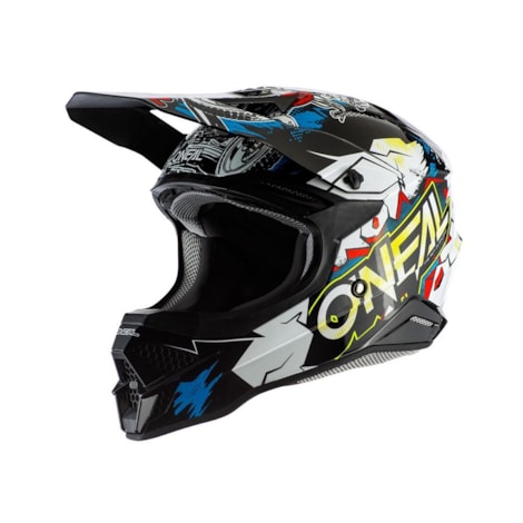 Capacete ONEAL 3series Villain 2.0 - Branco