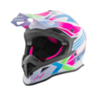 Capacete Pro Tork Infantil Next Branco Rosa Brilhante