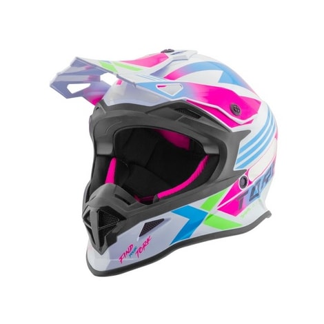 Segunda imagem do produto Capacete Pro Tork Infantil Next Branco Rosa Brilhante
