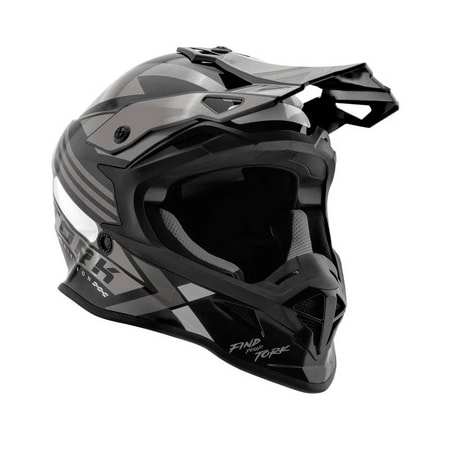 Capacete Pro Tork Infantil Next Grafite Brilhante