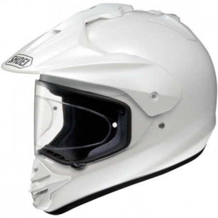 Capacete Shoei Hornet-DS Crystal Branco