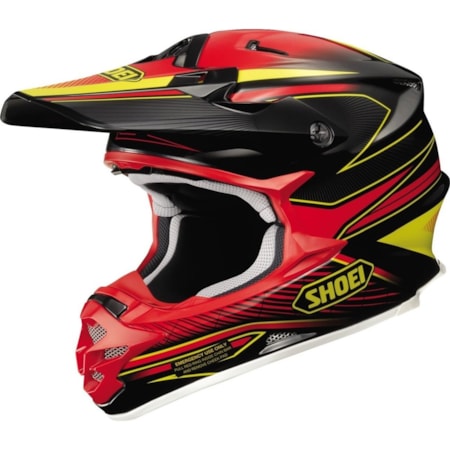 Segunda imagem do produto Capacete Shoei - Vfx-w Sear Vermelho Preto