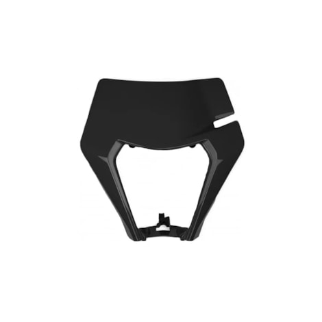 Carenagem (Capa) De Farol UFO KTM EXC-F 17/18 - Preto