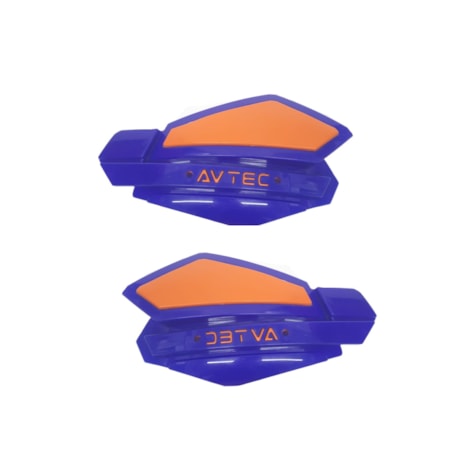 Casquilho Avtec -  Alma Alumínio Azul/Laranja