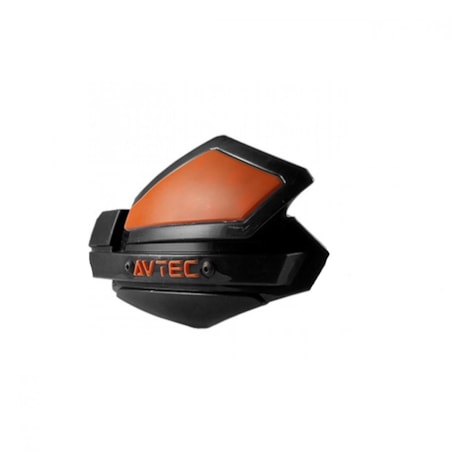 Casquilho Avtec - Alma Alumínio Preto/Laranja