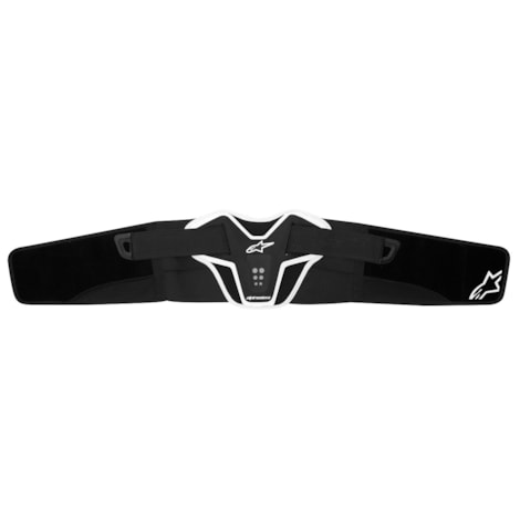 Cinta Abdominal Alpinestars Saturn - Preto Branco