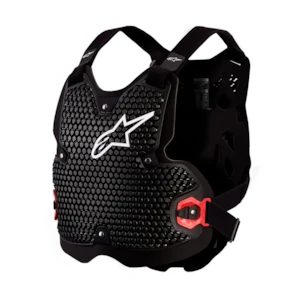 Colete Alpinestars Bionic Action Chest V2 Preto Branco