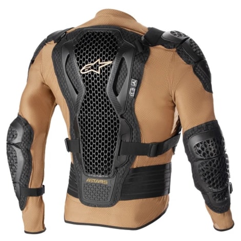 Segunda imagem do produto Colete Alpinestars Bionic Action V2 - Areia Preto Tangerina