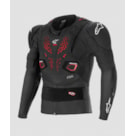 Colete Alpinestars Bionic Pro V3 - Preto Vermelho Branco