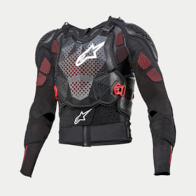 Colete Alpinestars Bionic Tech V3 - Preto Branco Vermelho