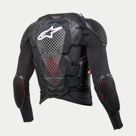 Segunda imagem do produto Colete Alpinestars Bionic Tech V3 - Preto Branco Vermelho