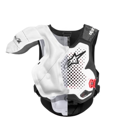 Segunda imagem do produto Colete Alpinestars Tech-Air® MX Branco